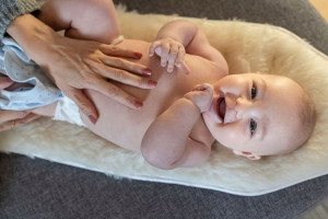 Sagababy Lammeskinn til Vogn, Ull