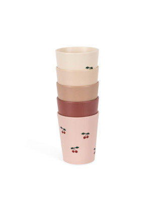 Konges Sløjd Barnekopper, 5pk Cherry