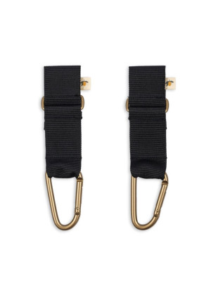Konges Sløjd Vognkroker, 2pk Sort