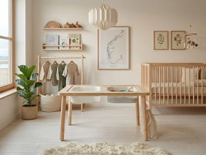 Sagababy Lekebord med Oppbevaring