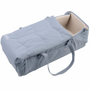 Voksi Carry Me Bærebag, Misty Blue Leaf