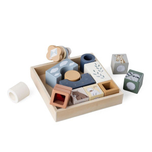 Sebra Treleke Barn, Magic Blocks Box