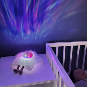 ZAZU Gaia, Nattlampe med Nordlyseffekt
