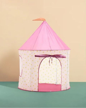 Kids Concept Leketelt Barn, Dot Pink