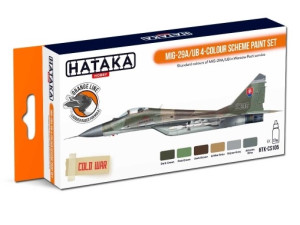 MIG-29A/UB 4 - colour scheme paint set