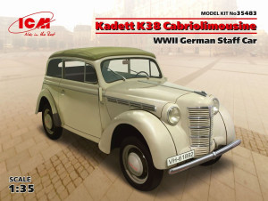 Kadett K38 Cabriolimousine, WWII German Staff Car