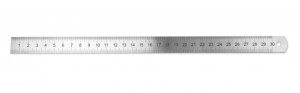 Linijka ze Stali Nierdzewnej (300 x 19 x 1 mm)