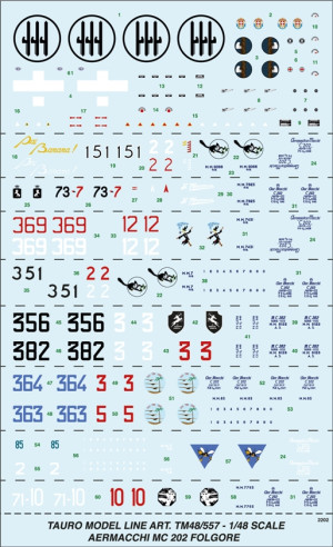Macchi MC.202 Folgore - Regia Aeronautica Insignia