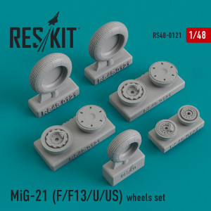 MiG-21 (F/F13/U/US) wheels set