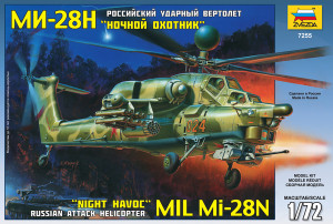 Mil Mi-28N Night Havoc Modern Russian Attack Helicopter