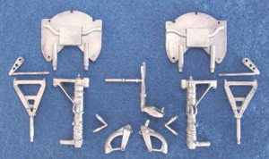 Junkers Ju-88 - Landing Gear (for Dragon, Hasegawa, Revell and ProModeler kits)