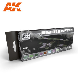 AK 2270 WWI German Aircraft Colors Set