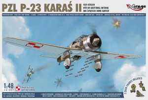 PZL P-23 Karaś II z figurkami (1939 version) - Profi Set