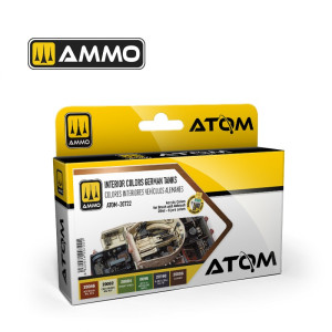 ATOM-20722 Interior Colors German Tanks Set