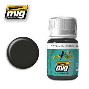 A.MIG 1615 PLW Stone Grey for Black