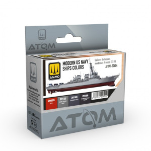 ATOM-20604 Modern US Navy Ships Colors Set