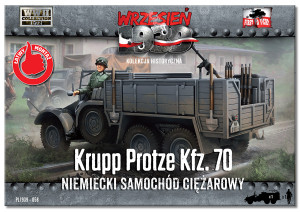 Krupp Protze Kfz.70 Niemiecki Samochód Ciężarowy
