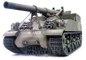 U.S. M40 Big Shot 155MM Gun Motor Carriage