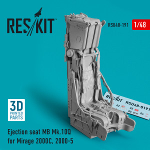 Ejection Seat MB Mk.10Q For Mirage 2000C, 2000-5 (3D Printing)
