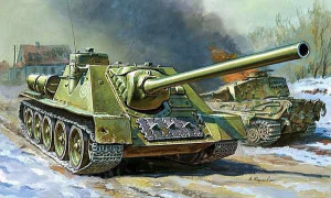 Soviet Self- Proppeled Gun Su-100