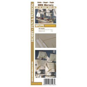 HMS Mercury - Sails