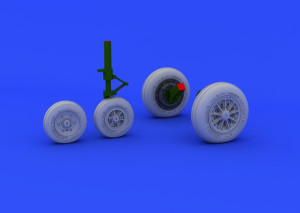 F-104 undercarriage wheels late (Hasegawa 1195)