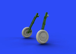 Bf 109G-6 wheels