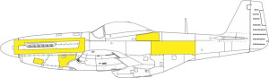 P-51D Surface Panels EDUARD