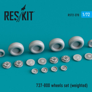 Boeing 737-800 Wheels Set (Weighted)