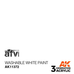 AK 11372 Washable White Paint