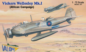 Vickers Wellesley Mk.I (African Campaign) British long range bomber