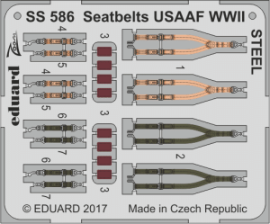 Seatbelts USAAF WWII Steel