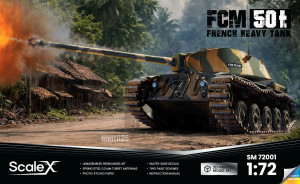 French Heavy Tank FCM 50t (3D-Printed / Limited Edition)