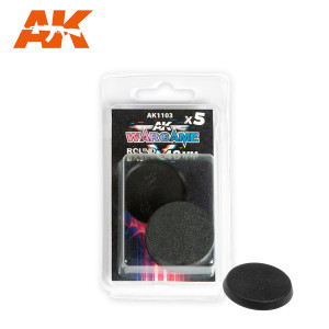 Round Base 40mm x5 Units