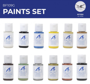 277PACK5 Messerschmitt Bf-109 G Paint Set