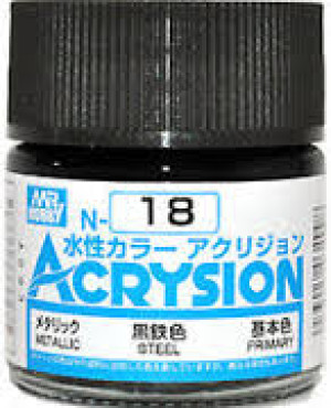 N018 Steel Metallic