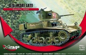 M3A1 wersja późna - Pacific 1943