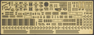 QG28 IJN Aircraft Carrier Akagi Photo Etched Parts Set C