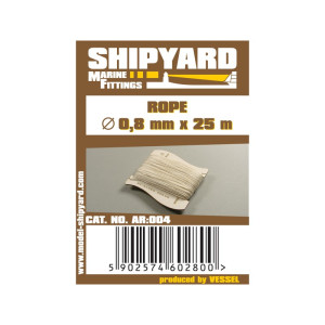 Rope 0,8mm x 25m