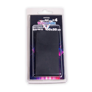 Rectangular Bases 100x50mm (4pcs)