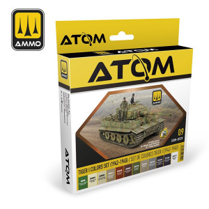 ATOM-20729 Tiger I Colors Set (1942-1945)