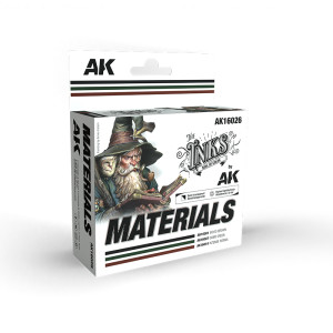 AK 16026 The Inks Set - Materials Acrylic