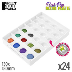 Push Pop Mixing Palette - 24 Wells