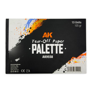 Tear-Off Paper Palette (15 Sheets)