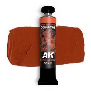 AKG11 AK Gouache - Medium Rust