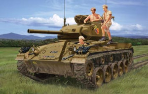 French M24 "Chaffee" In Indochina War