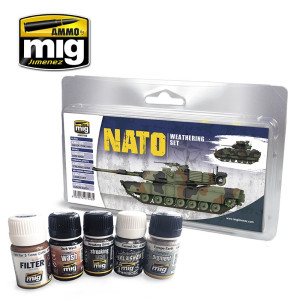 A.MIG-7446 Nato Weathering Set