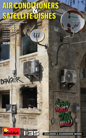 Air conditioner & satelite Dishes