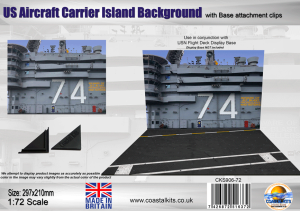 US Aircraft Carrier Island Background
