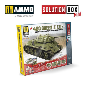 A.MIG 7900 4BO Green Vehicles - Solution Box Mini 11
